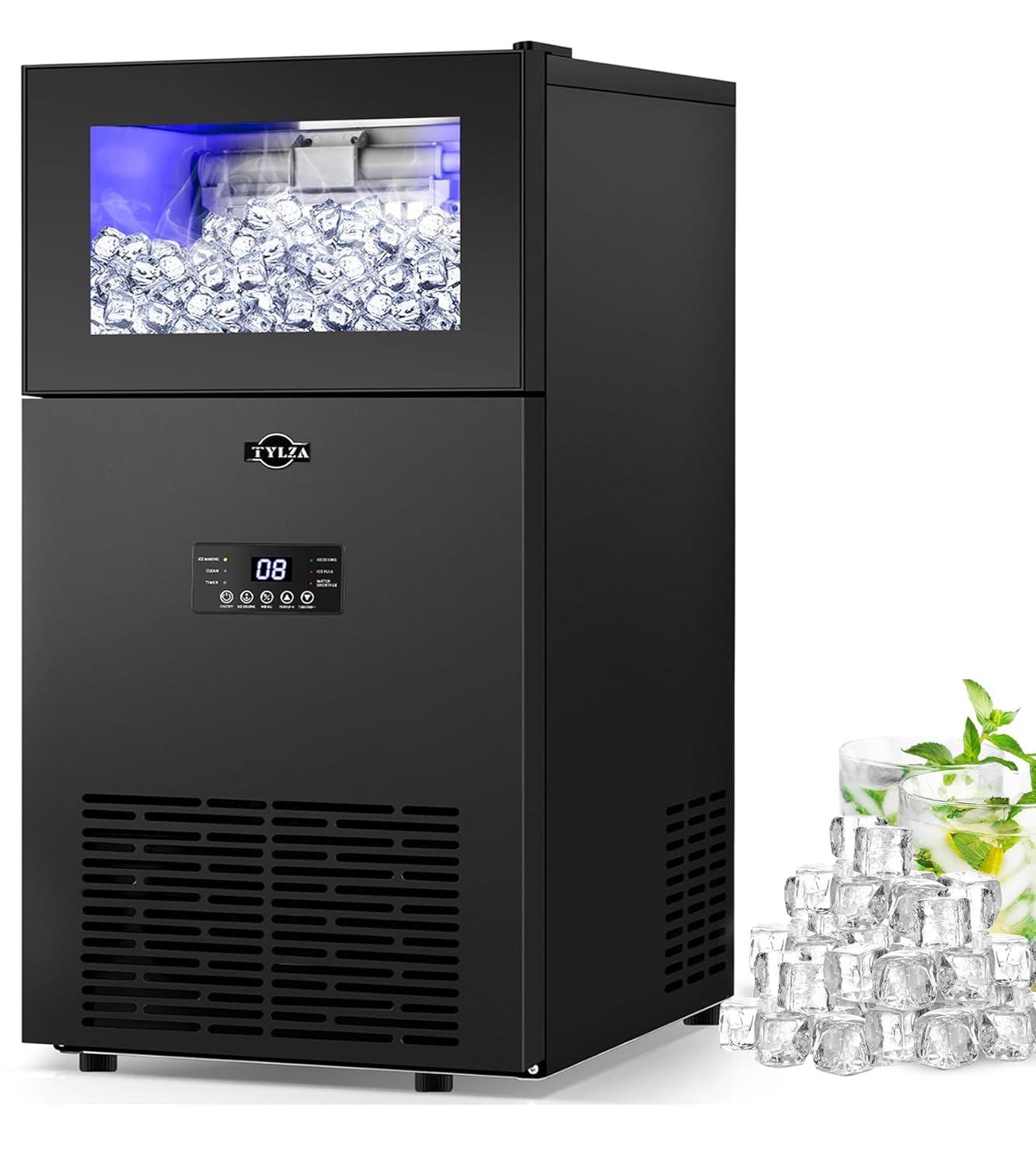 Our take on the TYLZA 165 LBS Commercial Ice Maker: Efficient & Compact