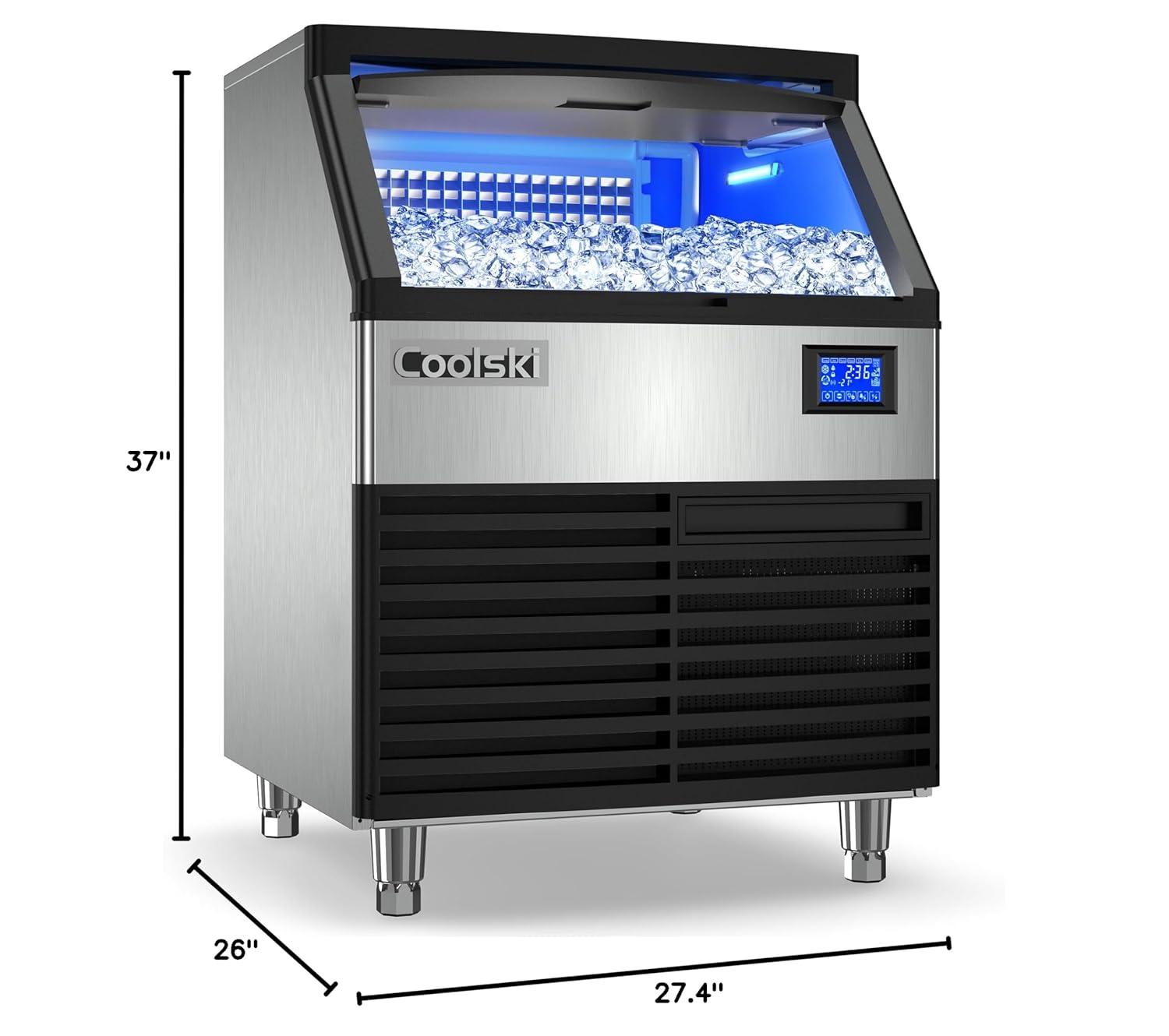 Our Take on the Commercial 200LB Under-Counter Ice maker's Performance