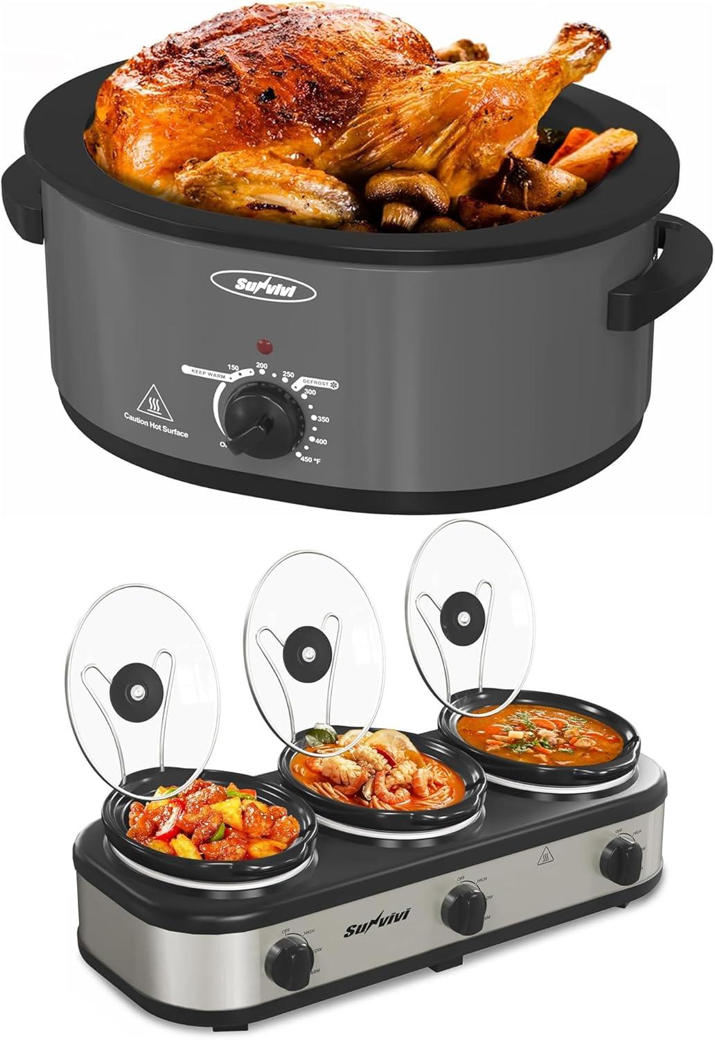 Why We Love the Sunvivi 8-Quart Slow Cooker's Triple Magic