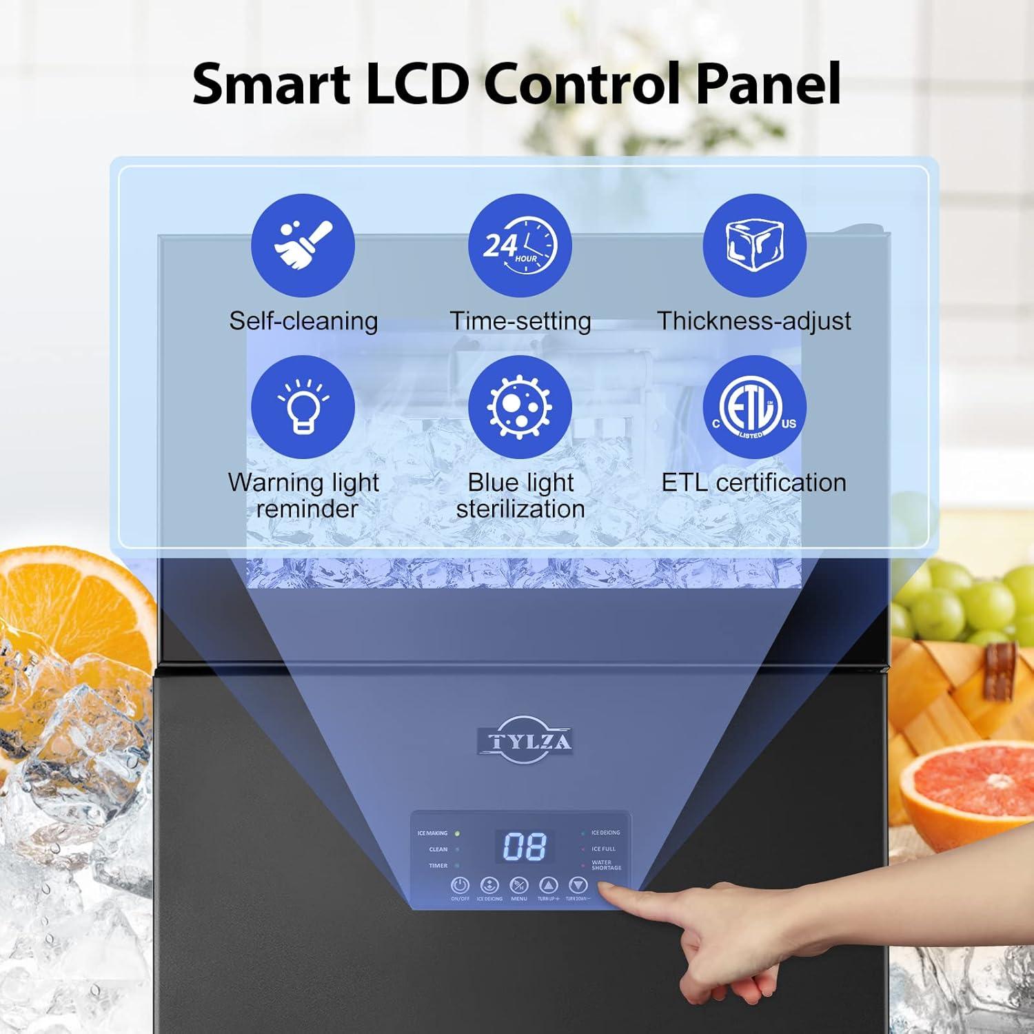 Our Take on the TYLZA 165 LBS​ Commercial ‌Ice Maker: Efficient &‌ Compact