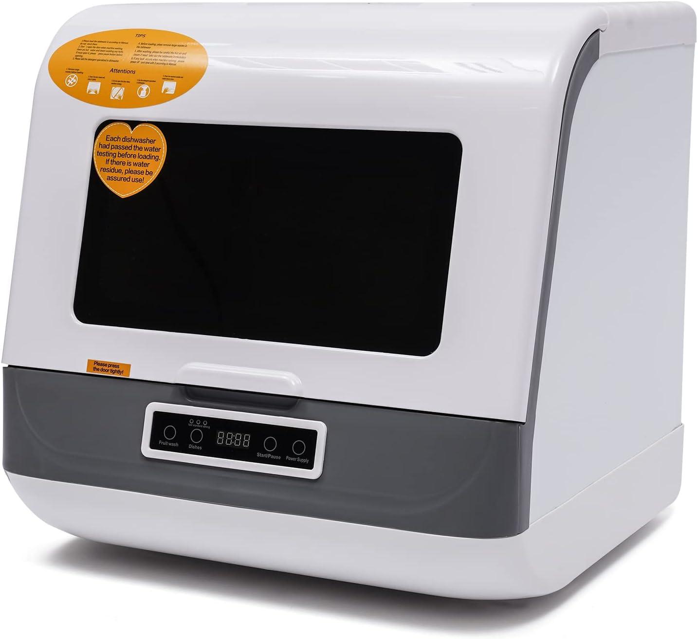 Our Honest Take on the Portable Countertop Dishwasher's Cleaning Power