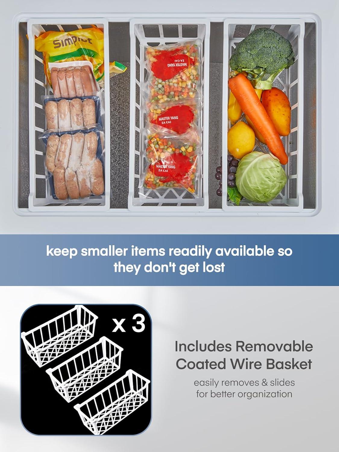 Our Take on the FOHERE 7 Cu.Ft Chest Freezer: Quiet & compact