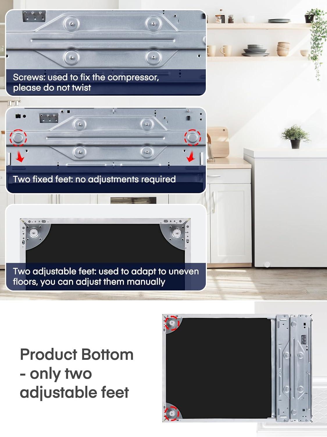 Our Take on the ⁤FOHERE 7 Cu.Ft ⁢Chest ⁤Freezer: Quiet & Compact