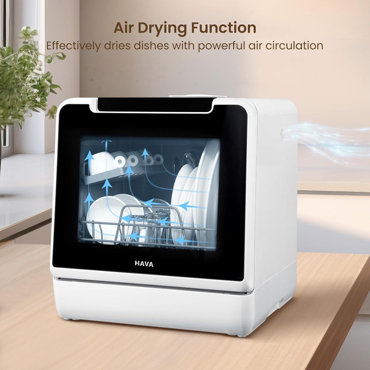 Why We're Impressed by the New HAVA​ Portable Countertop Dishwasher