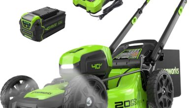 Our Take on the Greenworks 40V Mower: Quiet, Bright, and Space-Smart