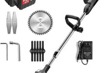 How We Tested the Wireless Handheld Lawn Mower with Dual Batteries