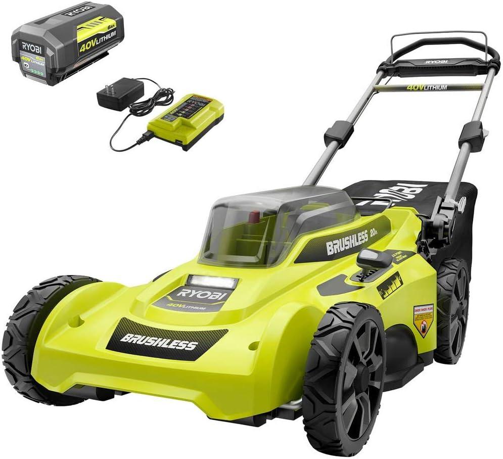 How ‌We Experienced the Ryobi 40V ‌Cordless Push Mower's quiet Power