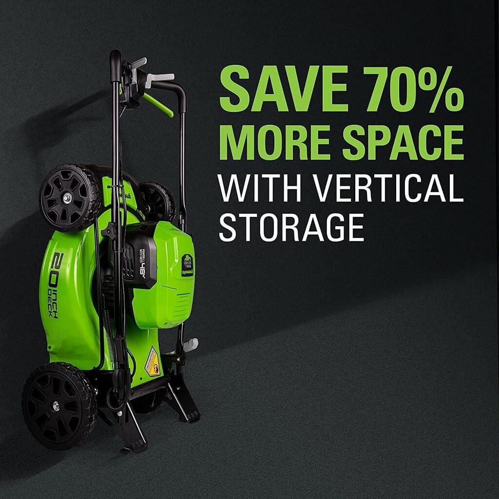 Our Take on the Efficient Cordless Mower with ‌LED & Dual Batteries