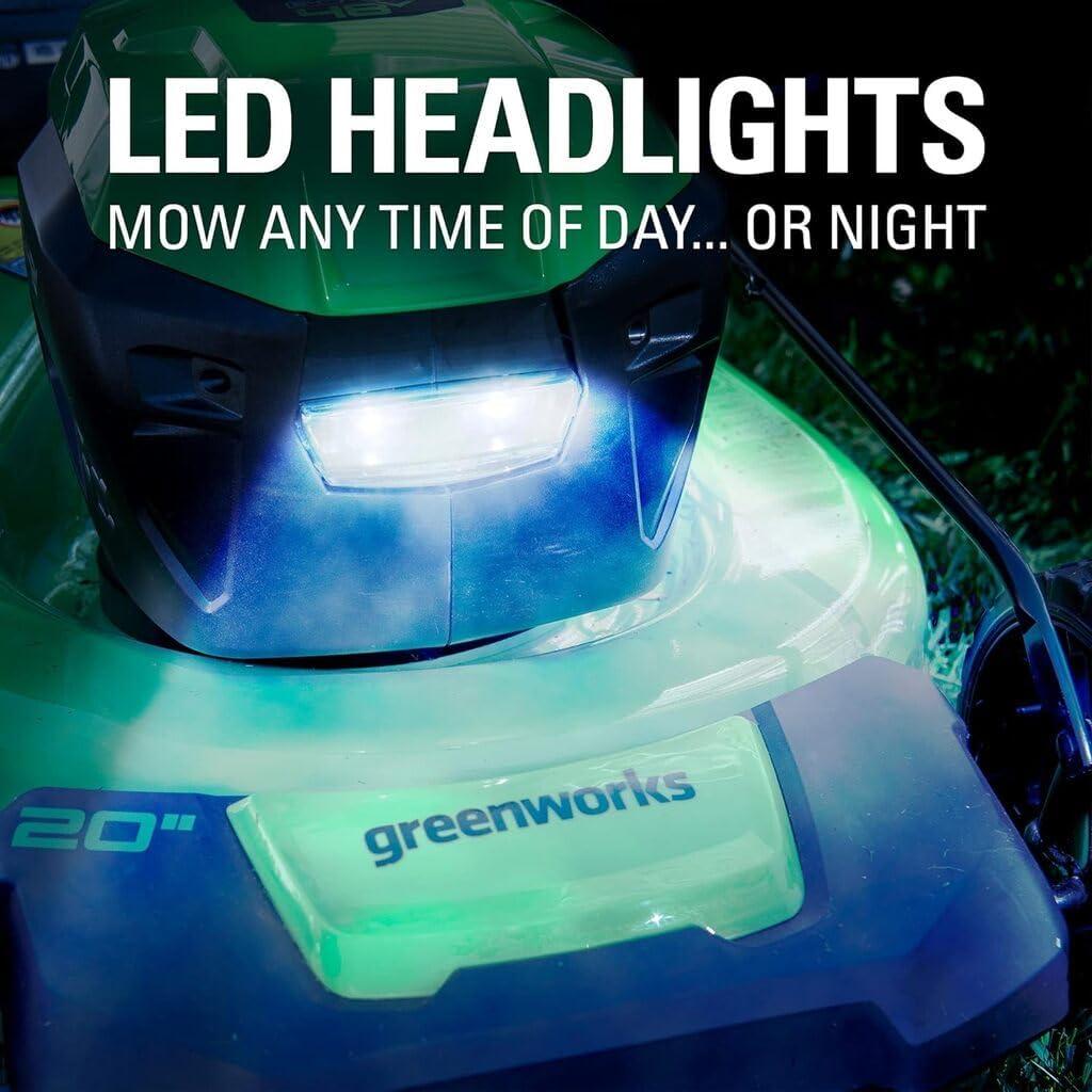 Our Take on the efficient Cordless Mower with LED ‍& Dual Batteries