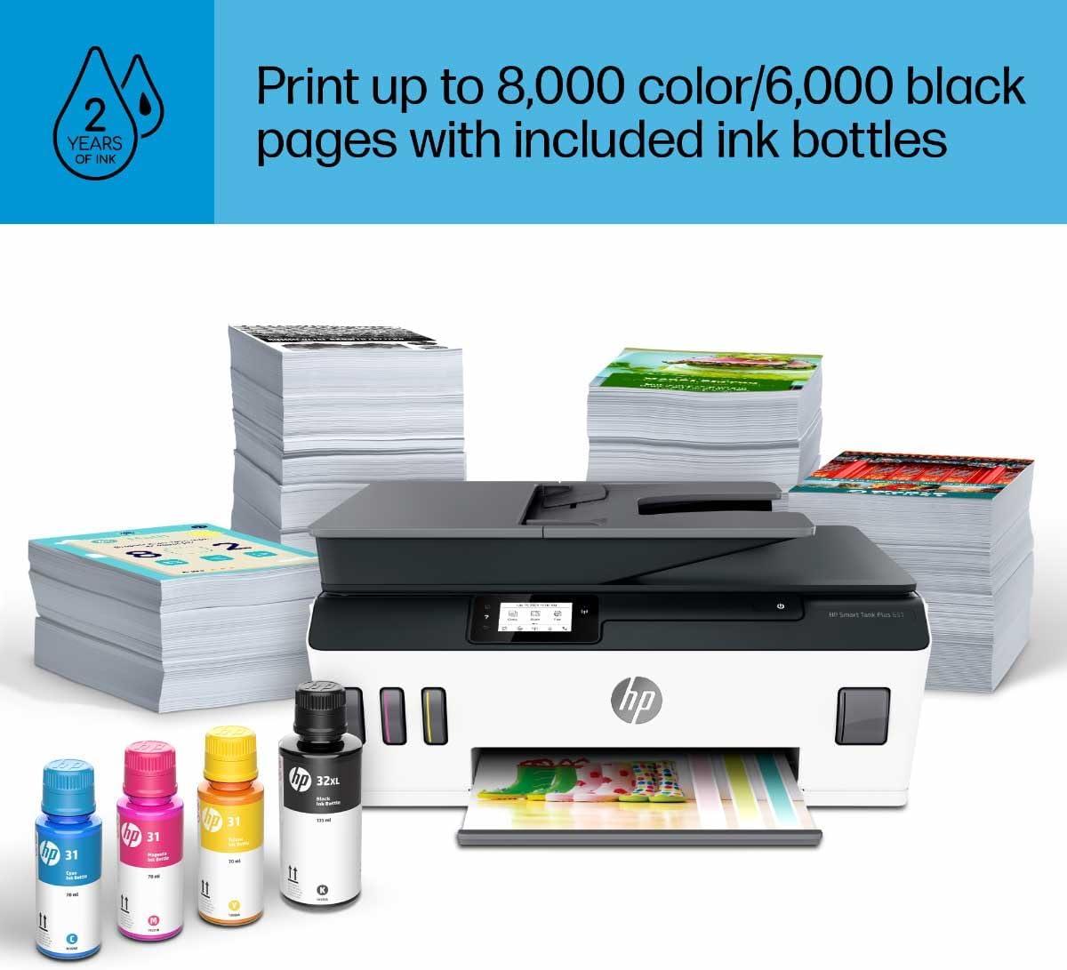 Why we're Impressed by the HP Smart⁢ Tank Plus 651 Printer