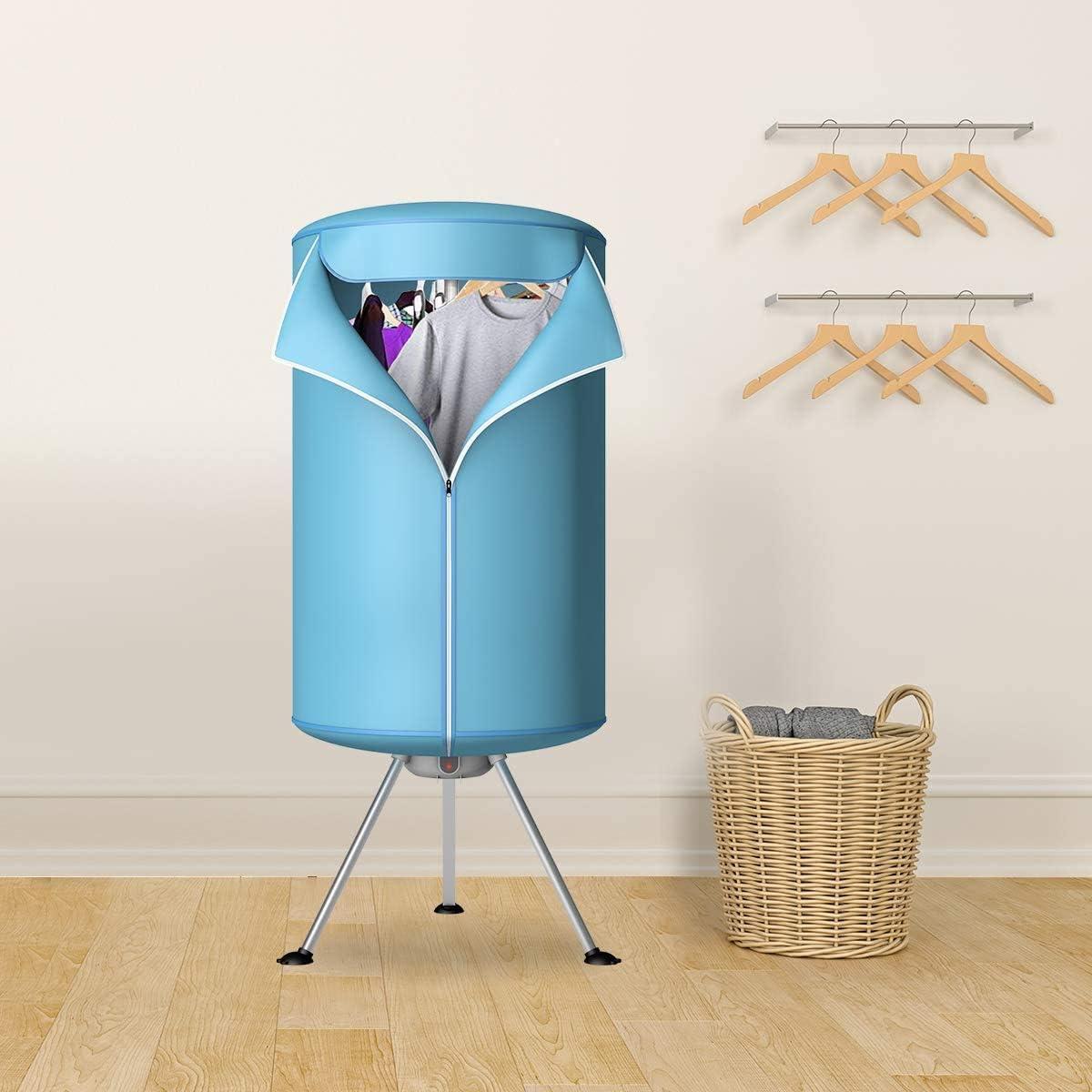 How We Tackle Laundry Days with COSTWAY's Portable Hot⁣ Dryer