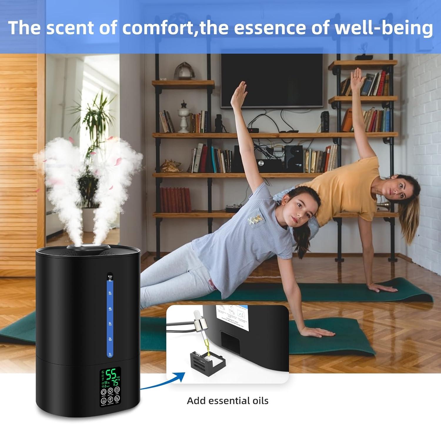 Our Honest Take‍ on the 6L Cool & Warm Mist Humidifier