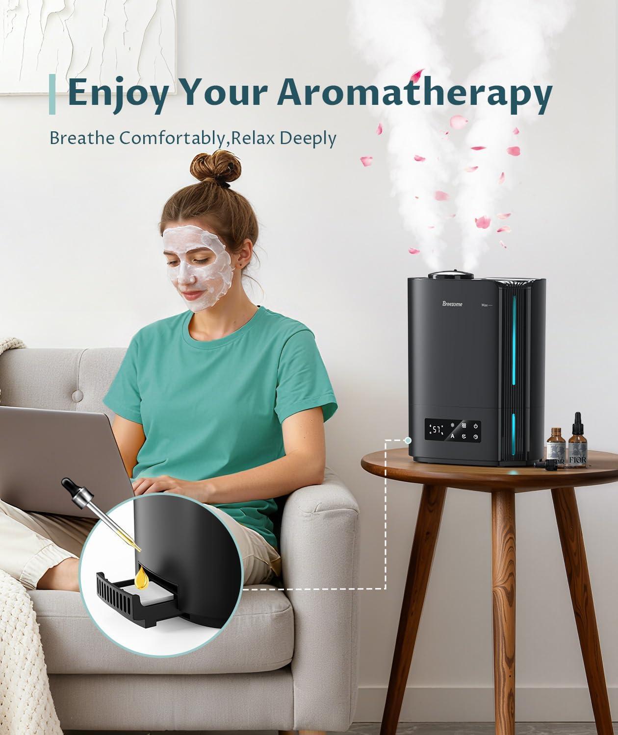 Our Honest Take on the BREEZOME 6L Humidifier & Aroma Diffuser