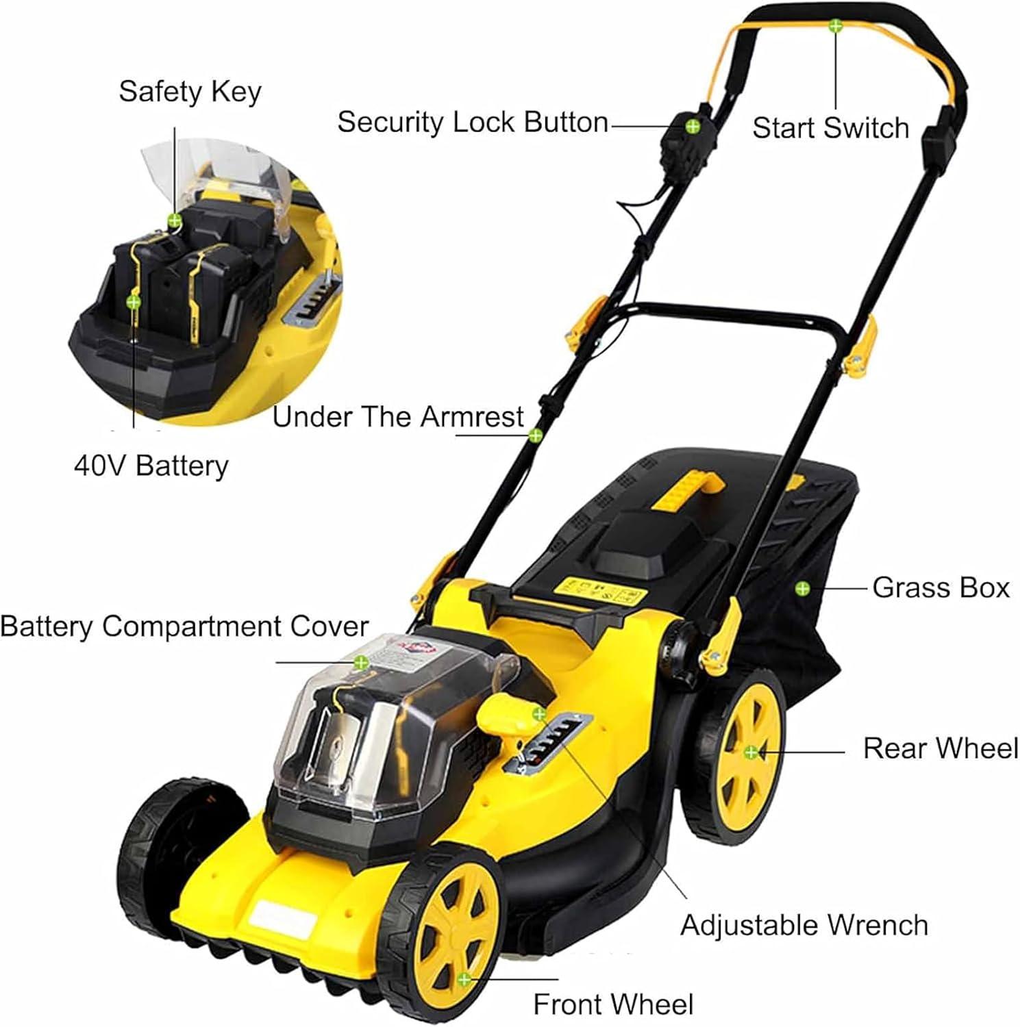 Our Take on the 40V Cordless Electric Lawn Mower: Power & Precision