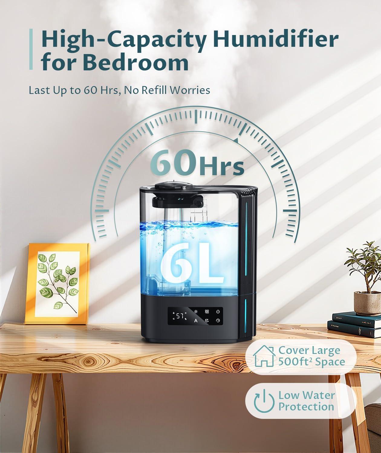 Our Honest Take on the​ BREEZOME 6L Humidifier & Aroma Diffuser