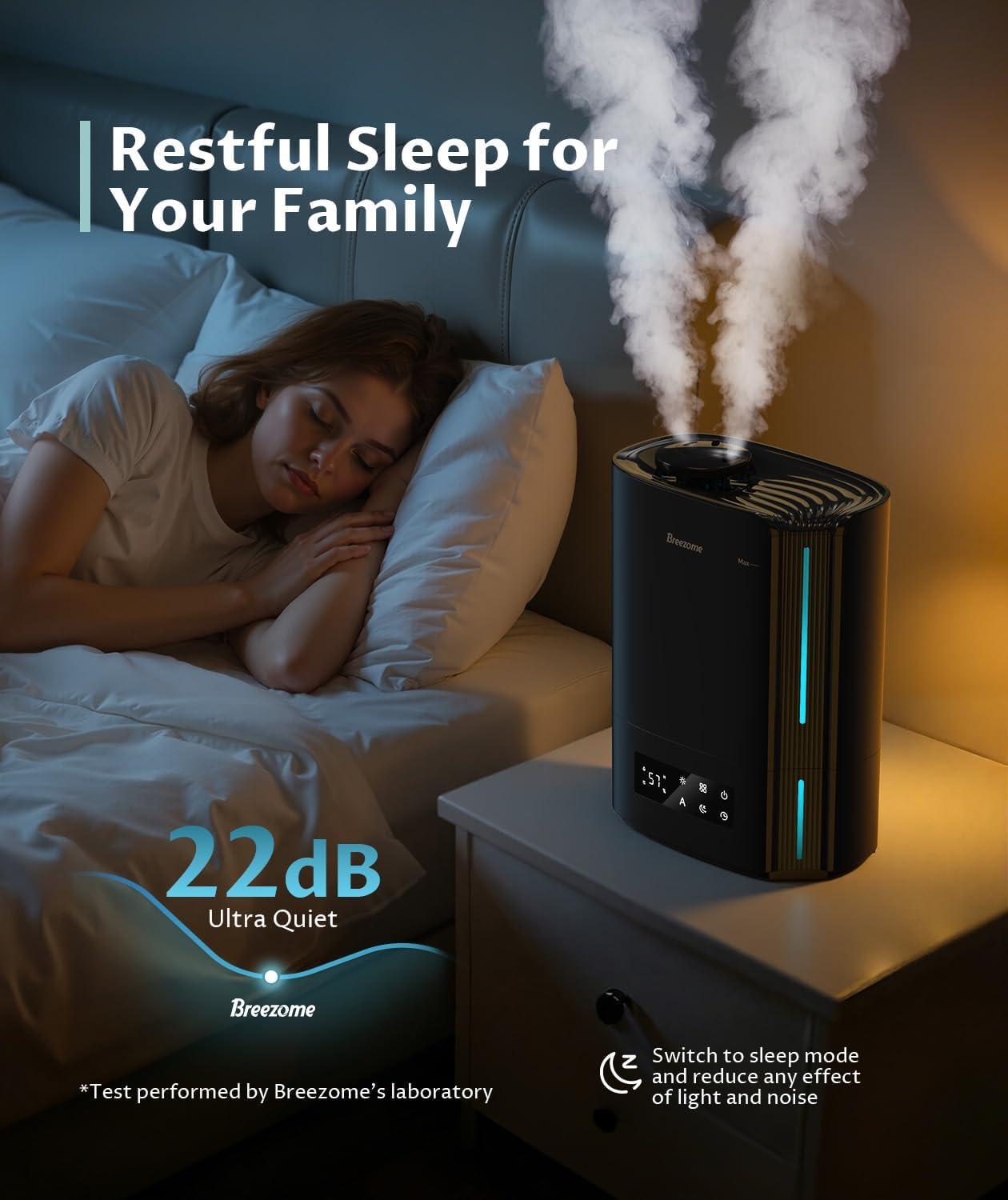 Our Honest ​take on the BREEZOME 6L Humidifier & Aroma‍ Diffuser