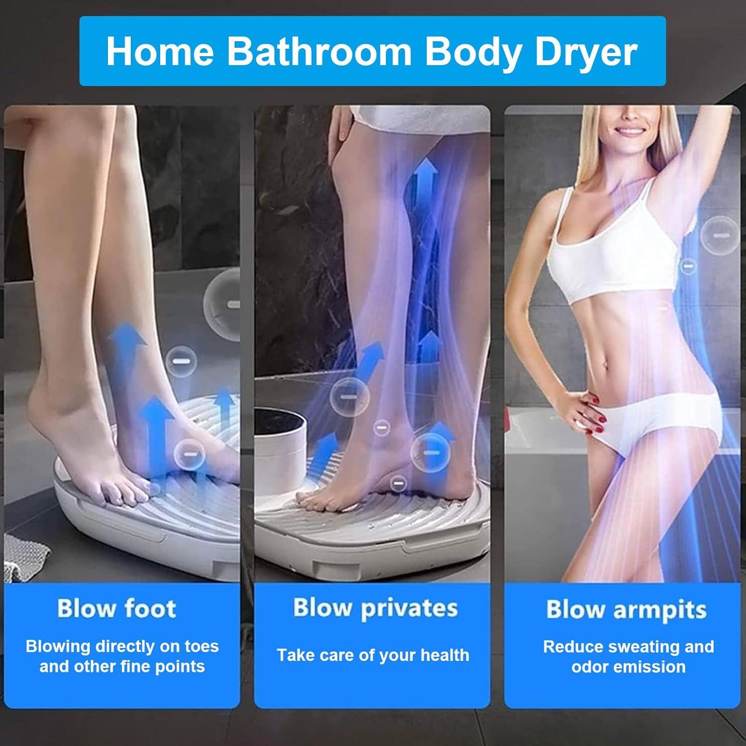 Why We're Impressed by This Hands-Free Body Dryer After Shower