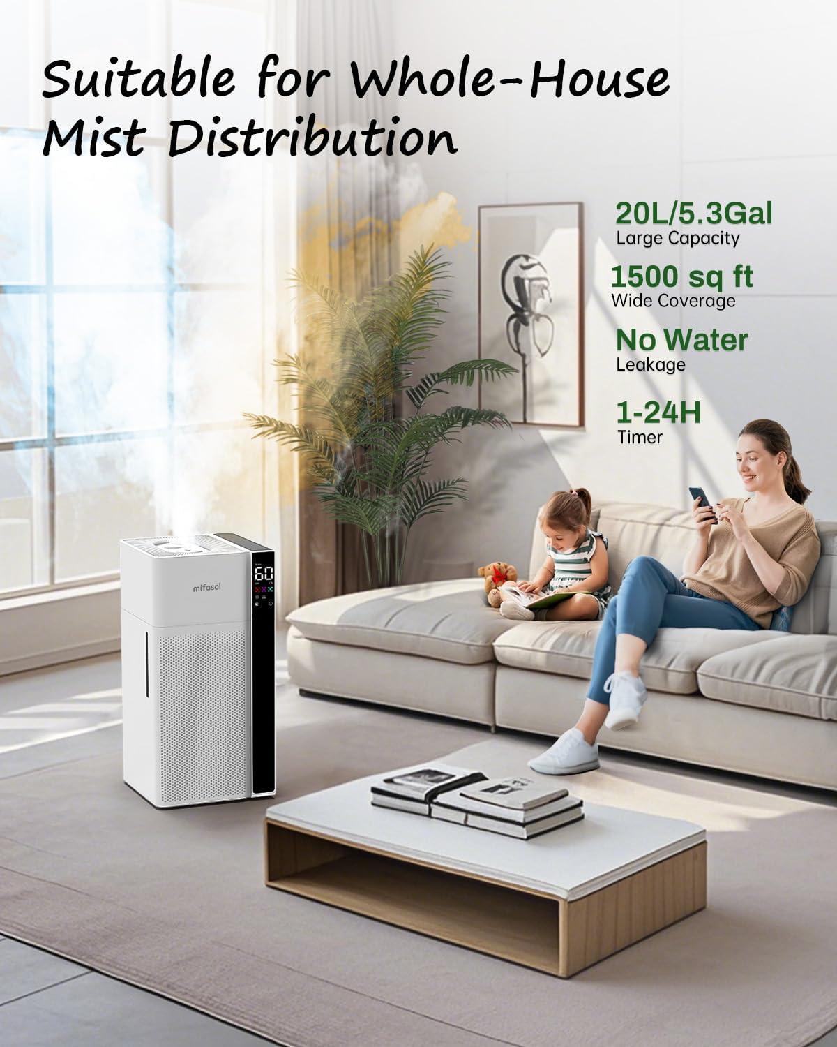Mifasol 20L Humidifier⁣ Review: Our take on Comfort & Capacity