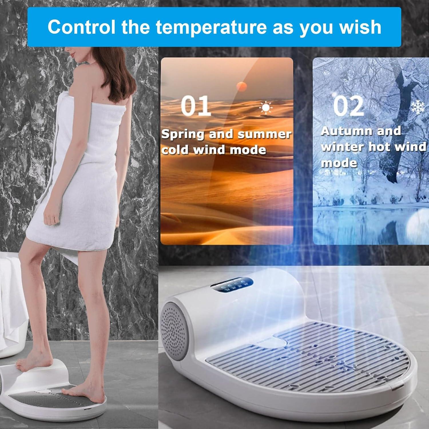 Why We're Impressed by This hands-Free Body Dryer After Shower