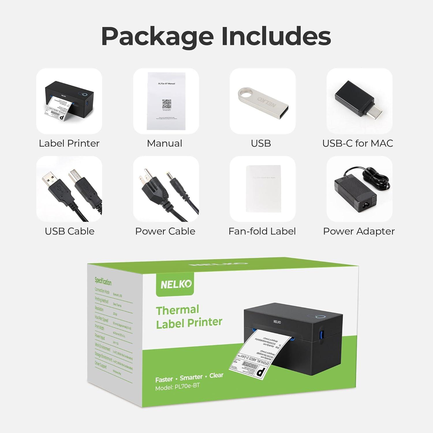 Our Take on the‌ nelko Bluetooth Thermal Label Printer: Fast & Flexible