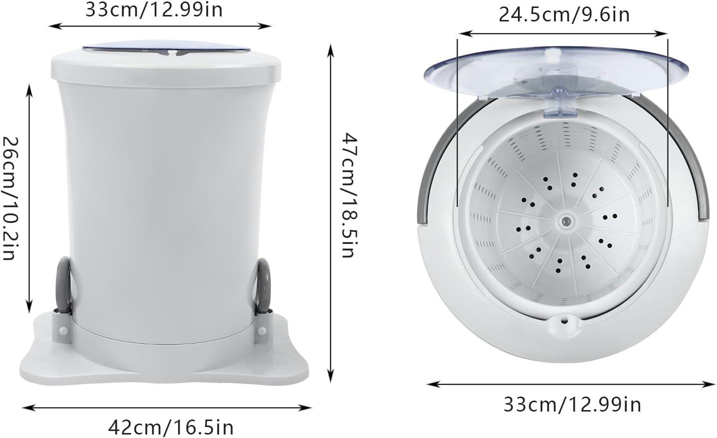 Our​ Take on the 3.17Gal Manual Spin Dryer: ‌Efficient⁣ & Portable