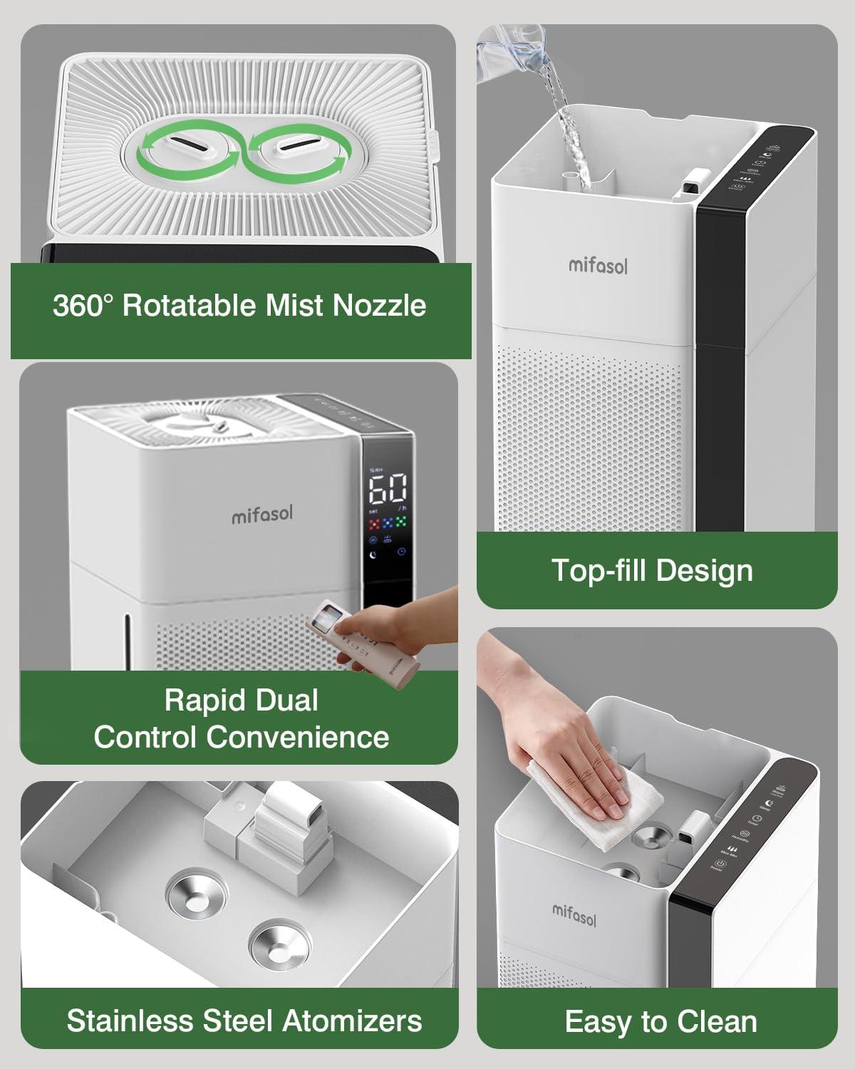 Mifasol 20L Humidifier Review: Our ⁢Take on Comfort ⁢& Capacity