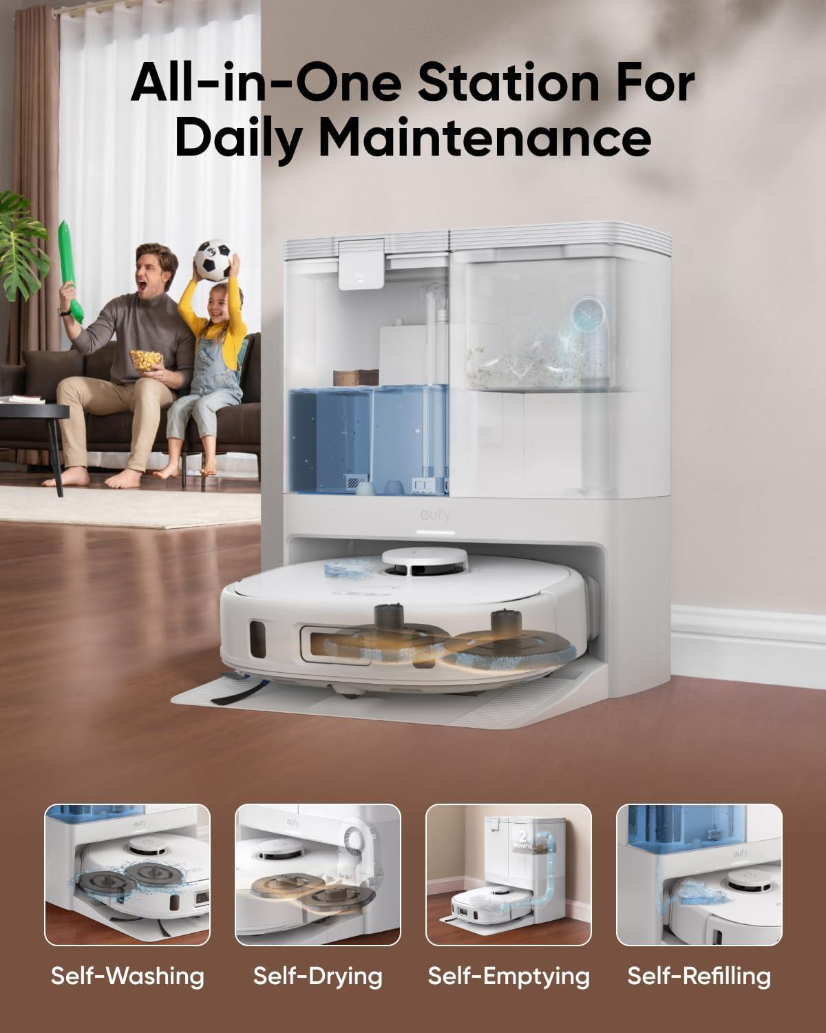 Our Honest Take on the eufy X10⁢ Pro omni Robot Vacuum's Smart Cleaning