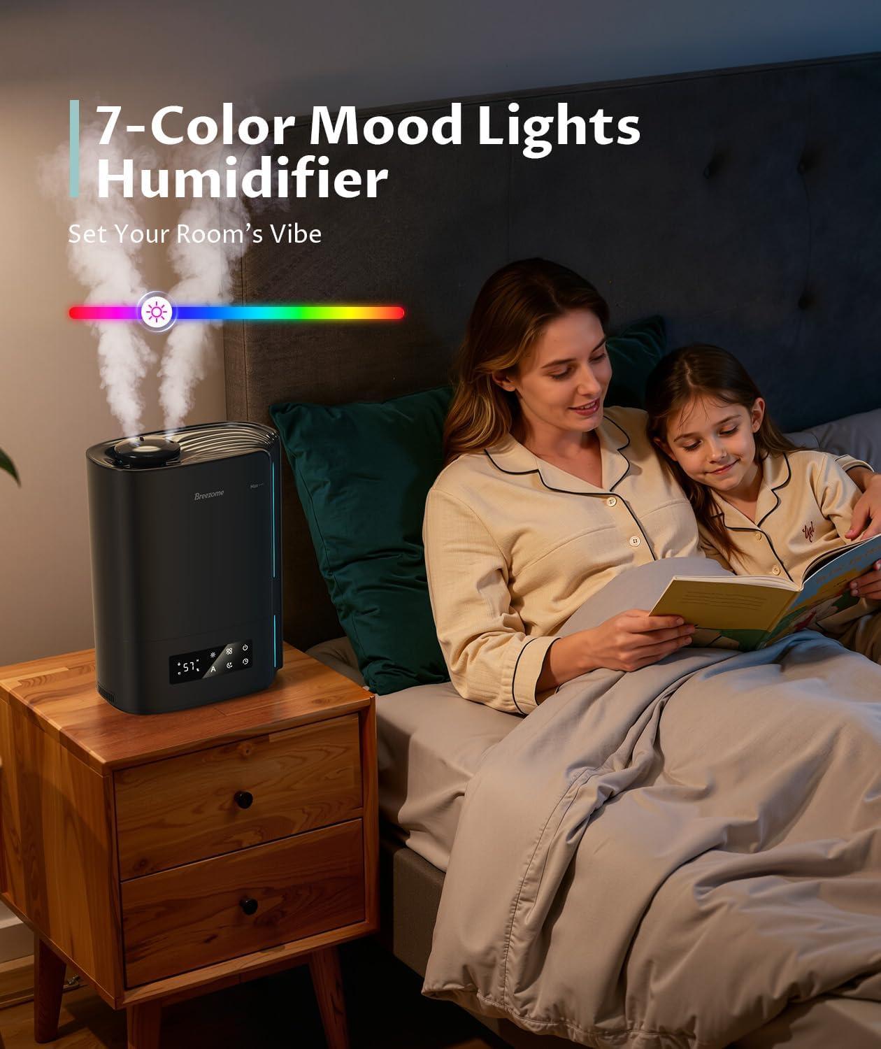 Our Honest Take on the BREEZOME 6L Humidifier & Aroma Diffuser