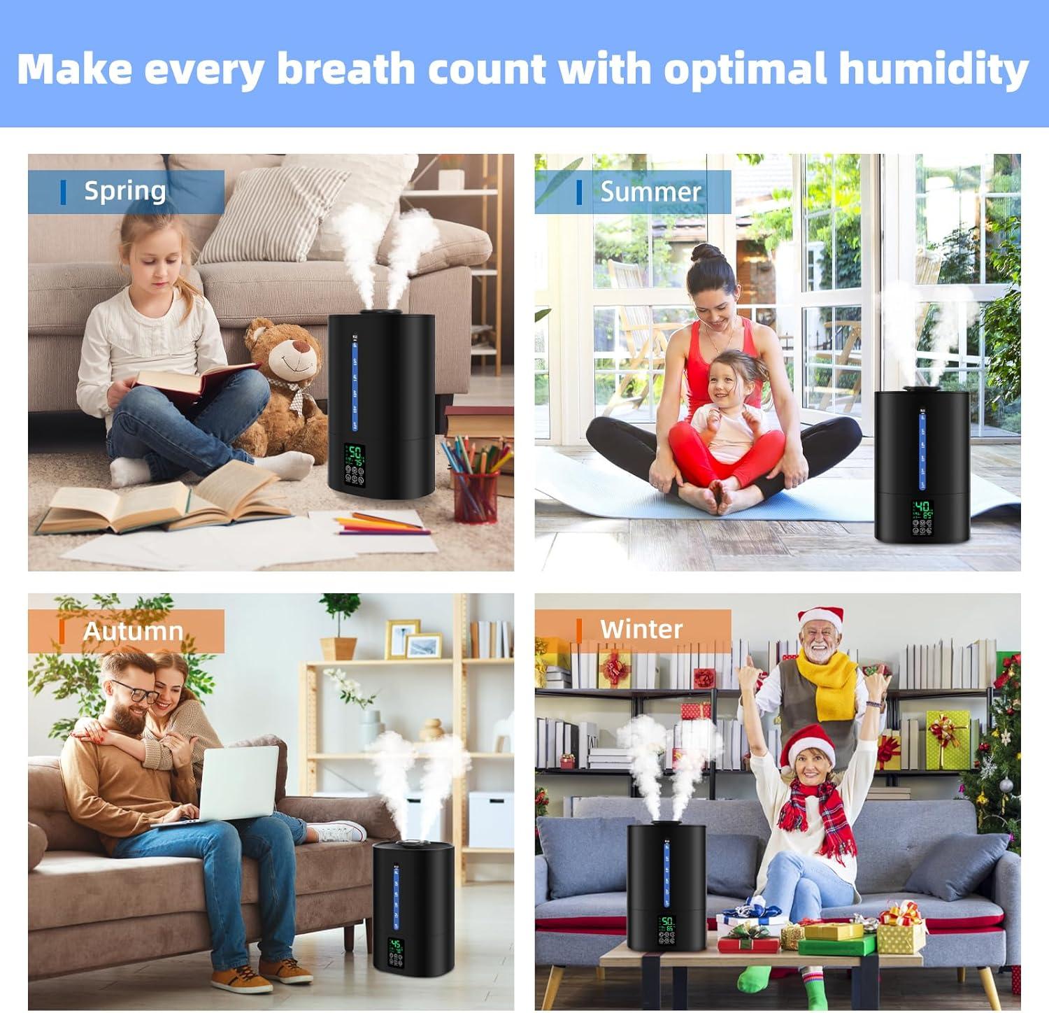 Our ⁣Honest ​Take on the 6L Cool & Warm Mist humidifier