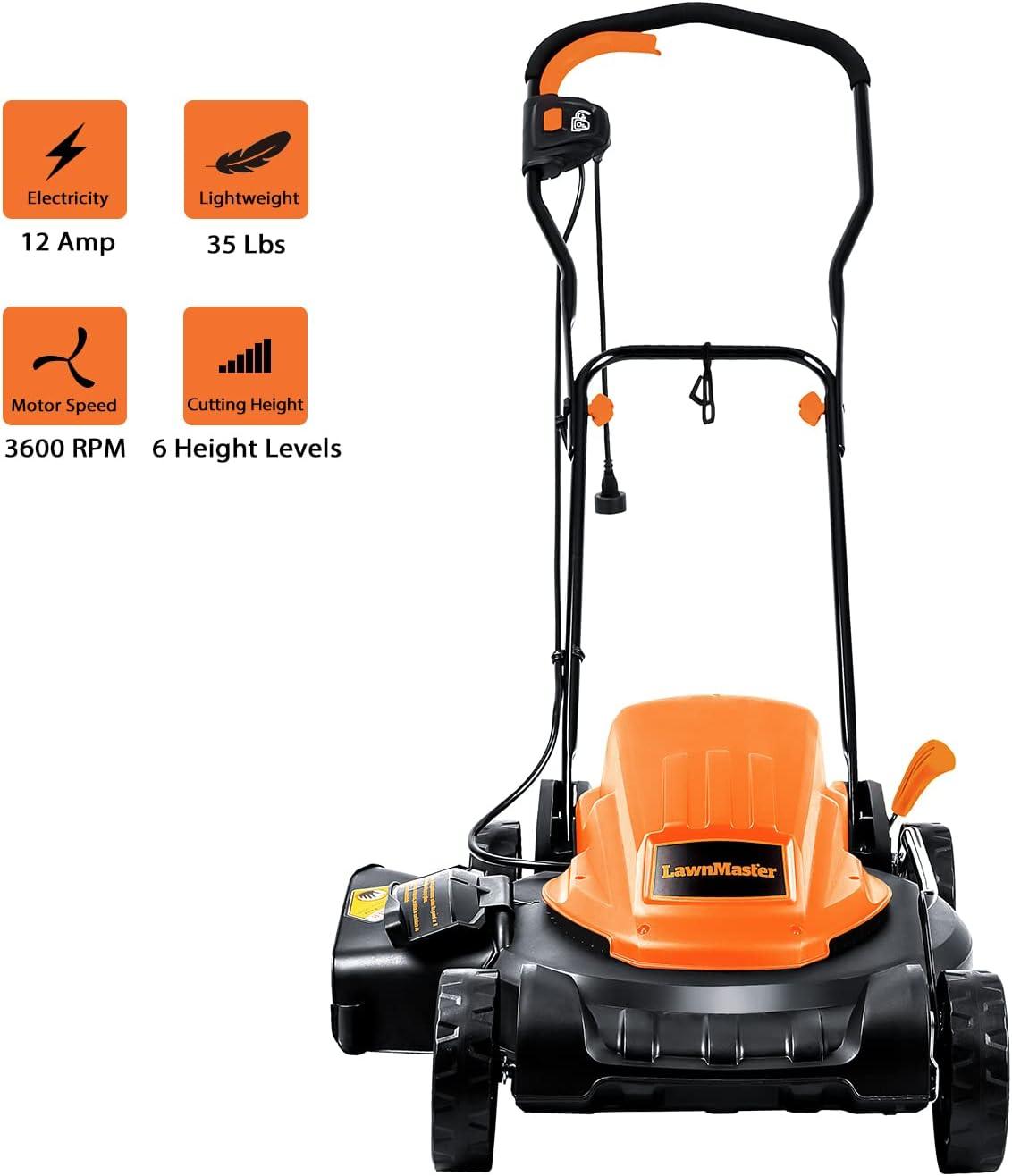 Our Take on LawnMaster's Electric Mower & Yard ⁢Master Extension Cord combo