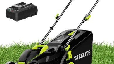 Our Take On The Steelite 13 Cordless Lawn Mower Small But Mighty