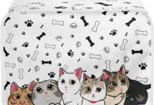 Keeping Our Toaster Clean: Cat Paw Print Cover Review