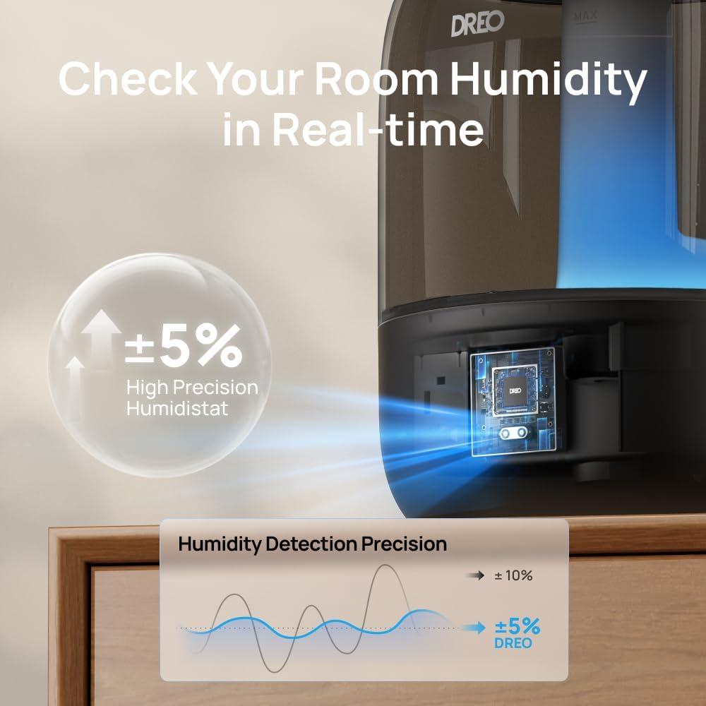 Our Honest Take on the Quiet & Smart Dreo Bedroom Humidifier