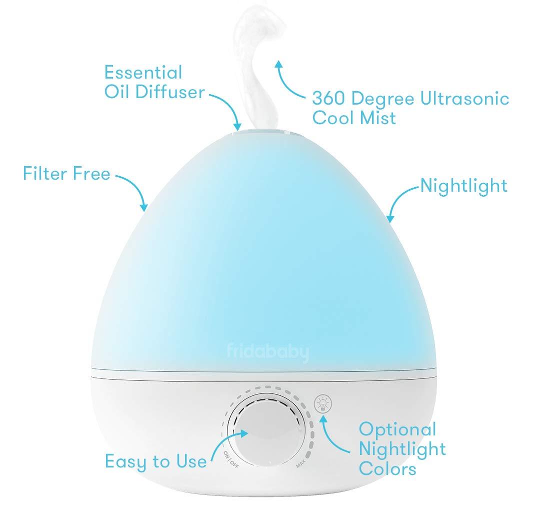 how We loved the Frida Baby Humidifier Kit's 3-in-1 Comfort