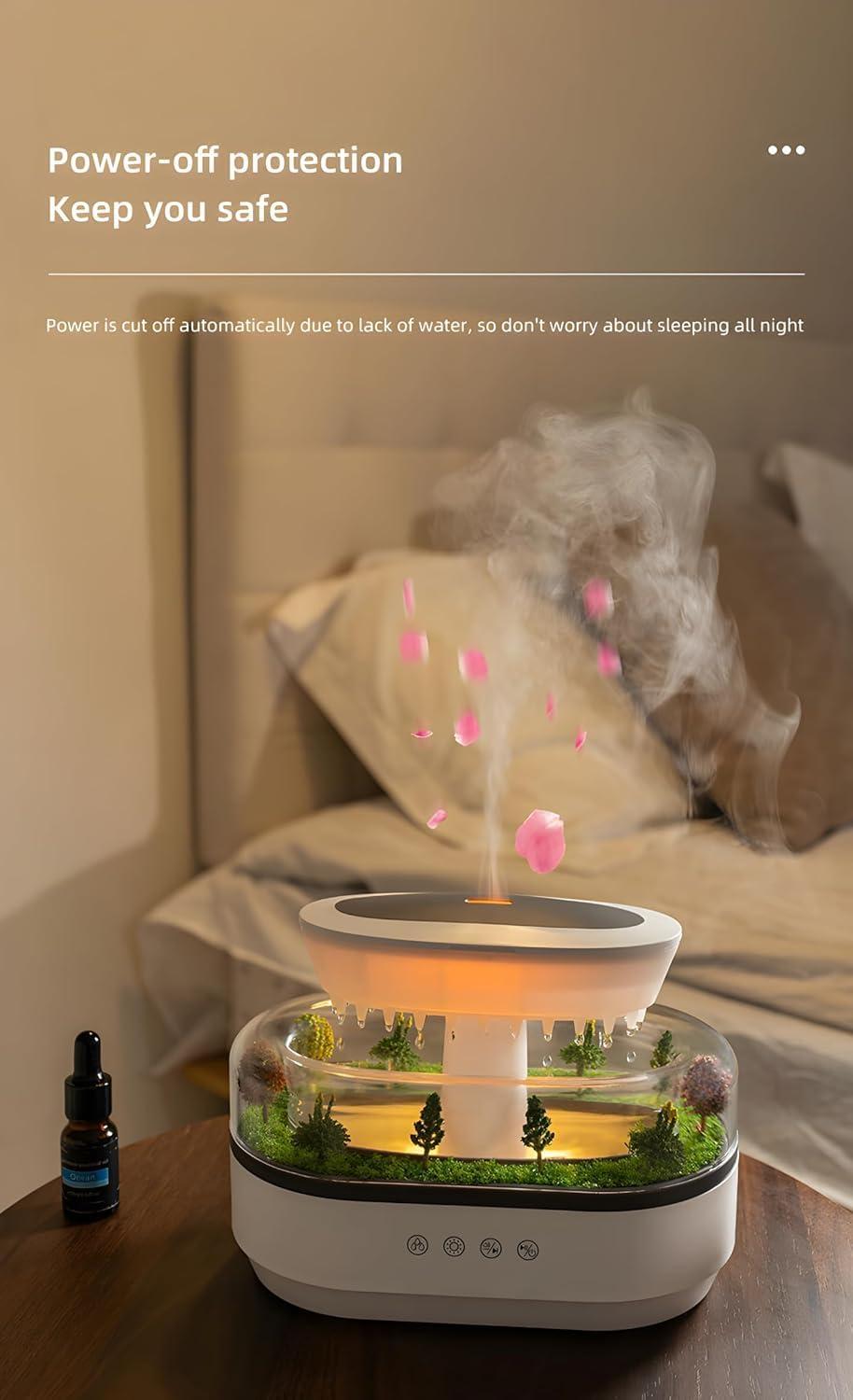 Creating Calm: Our Experience with the Cloud Rain Humidifier's Soothing Mist