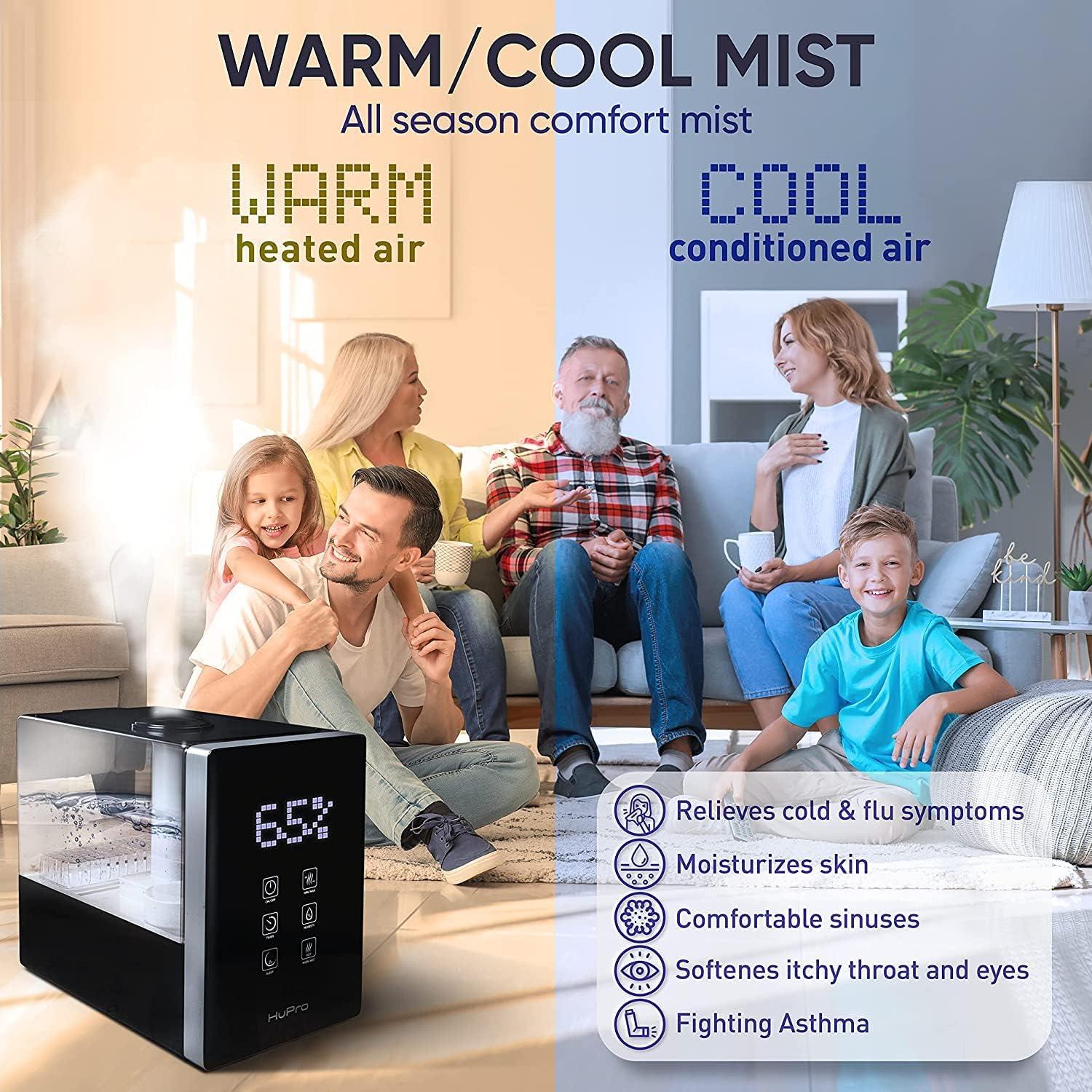 Our​ Honest ⁢Take on the Large 6L Cool & Warm Mist‌ Humidifier