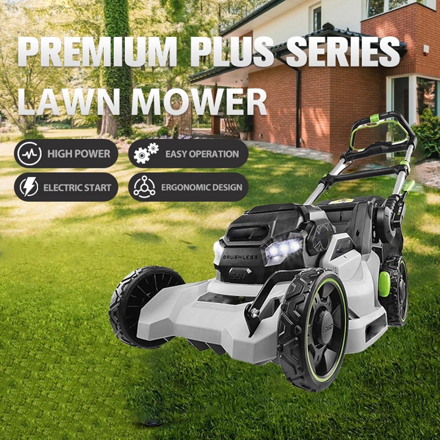 Powerful & Portable: Exploring the 56V Cordless ‌Lawn Mower Features