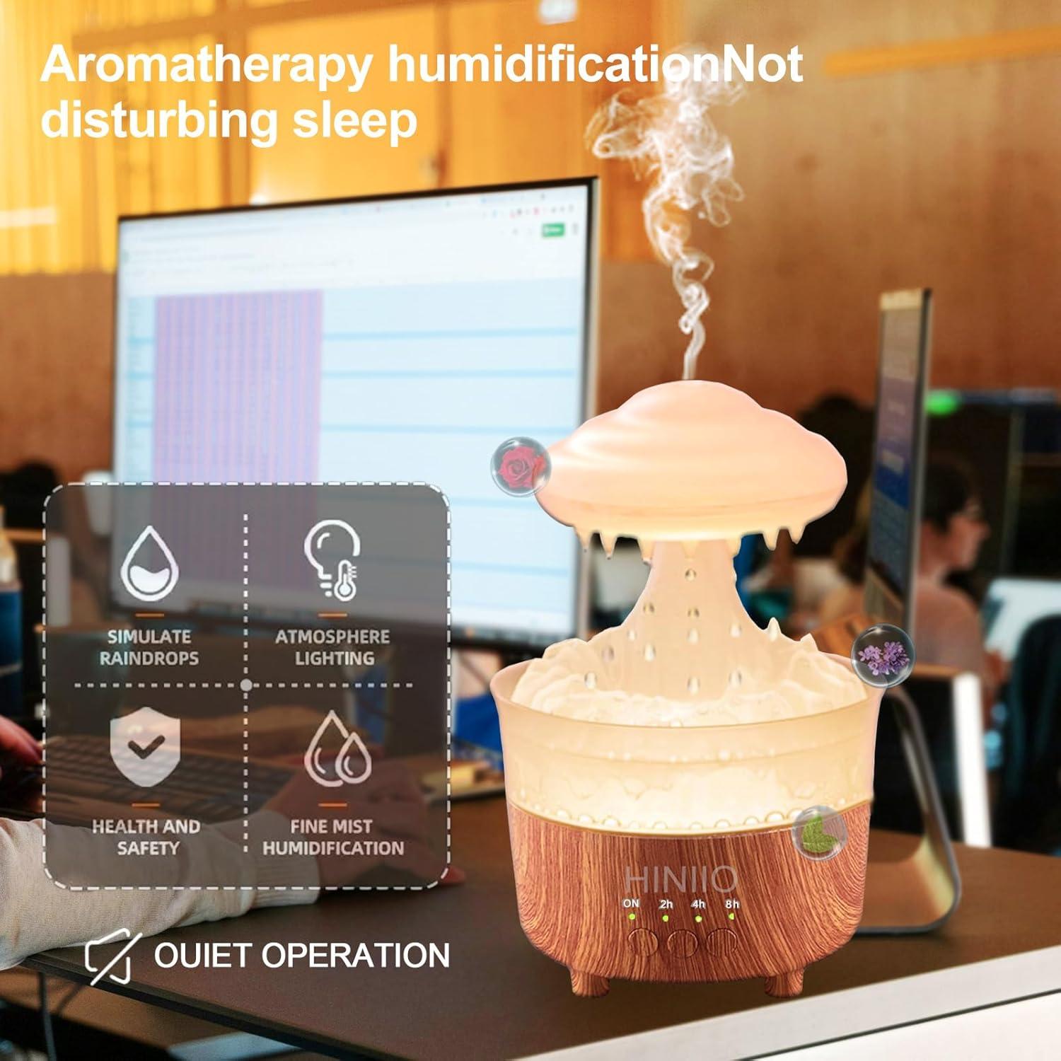 Our Honest Take on the rain Cloud ⁣Humidifier & LED Diffuser