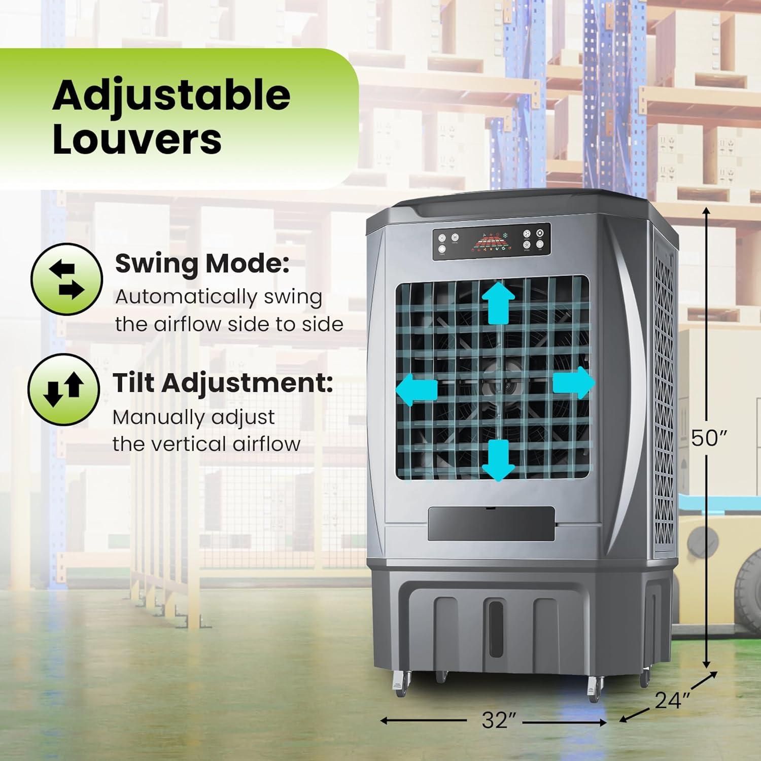 How we Tested the 9000 CFM⁢ Evaporative Air Cooler's Power