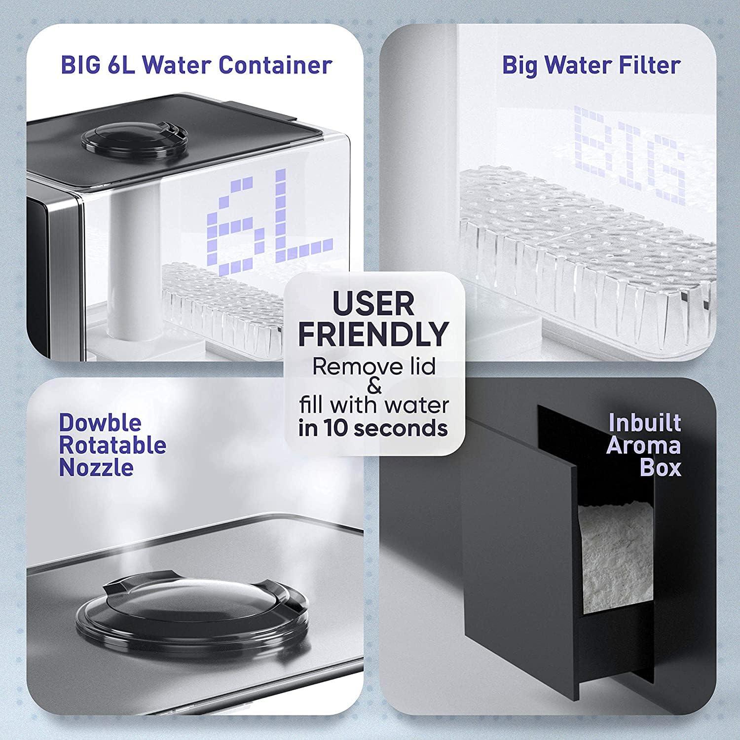 Our Honest Take on the Large 6L ​Cool & Warm Mist Humidifier