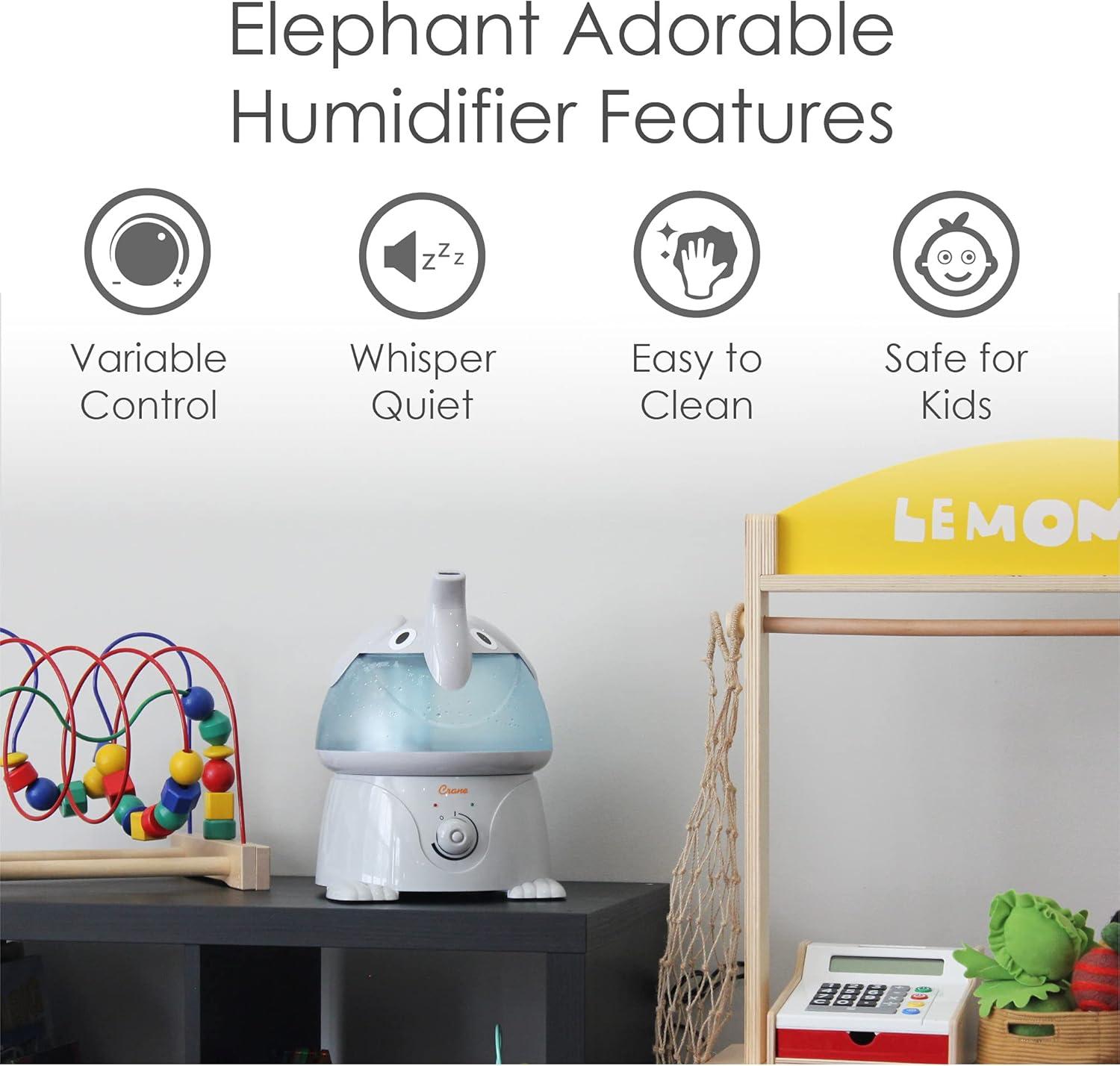 Why We Love the Crane Cute Animal Humidifier for Our Kids' Rooms