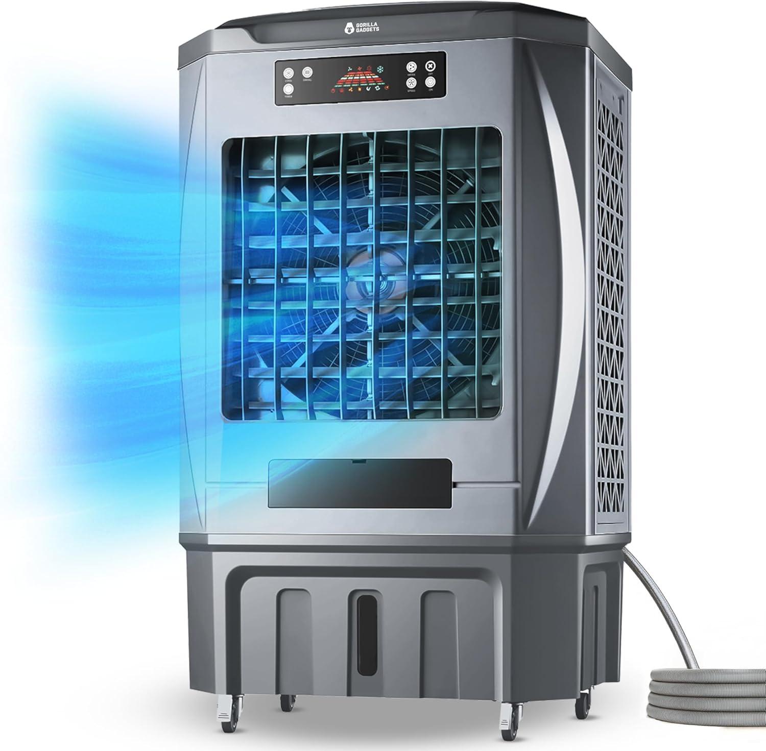 How We Tested the 9000 CFM Evaporative Air Cooler's Power