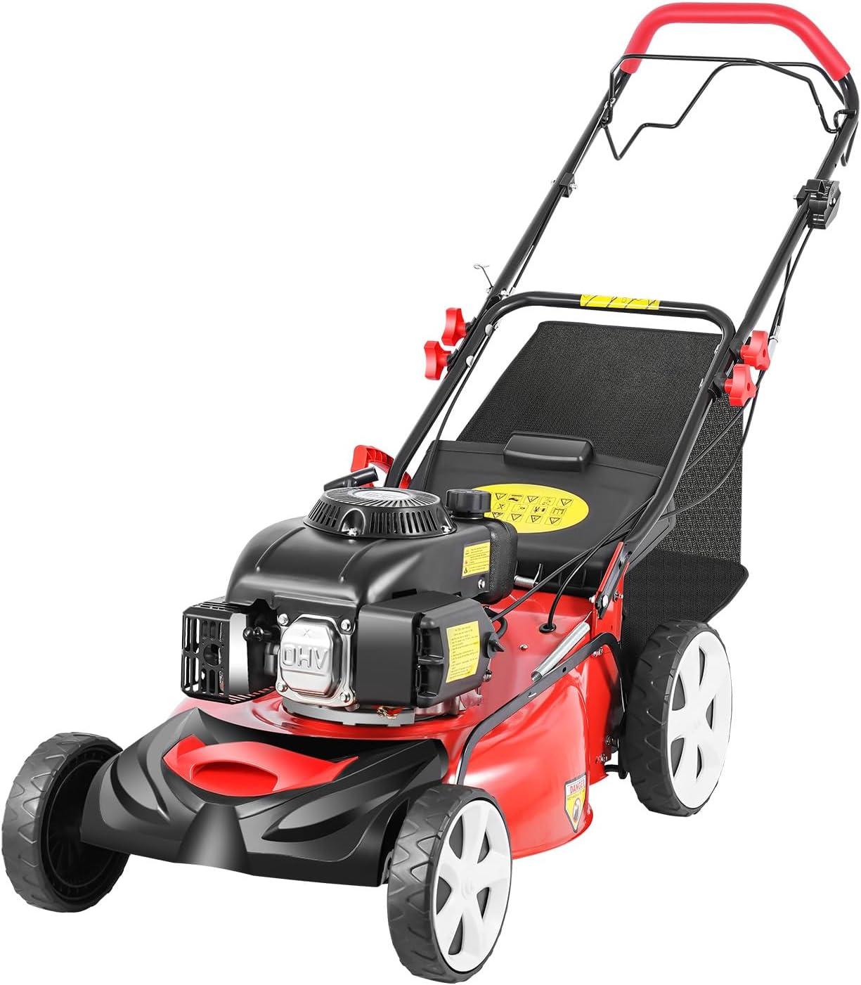 Powerful & Adjustable: A Smooth Ride with Our 20-Inch Mower