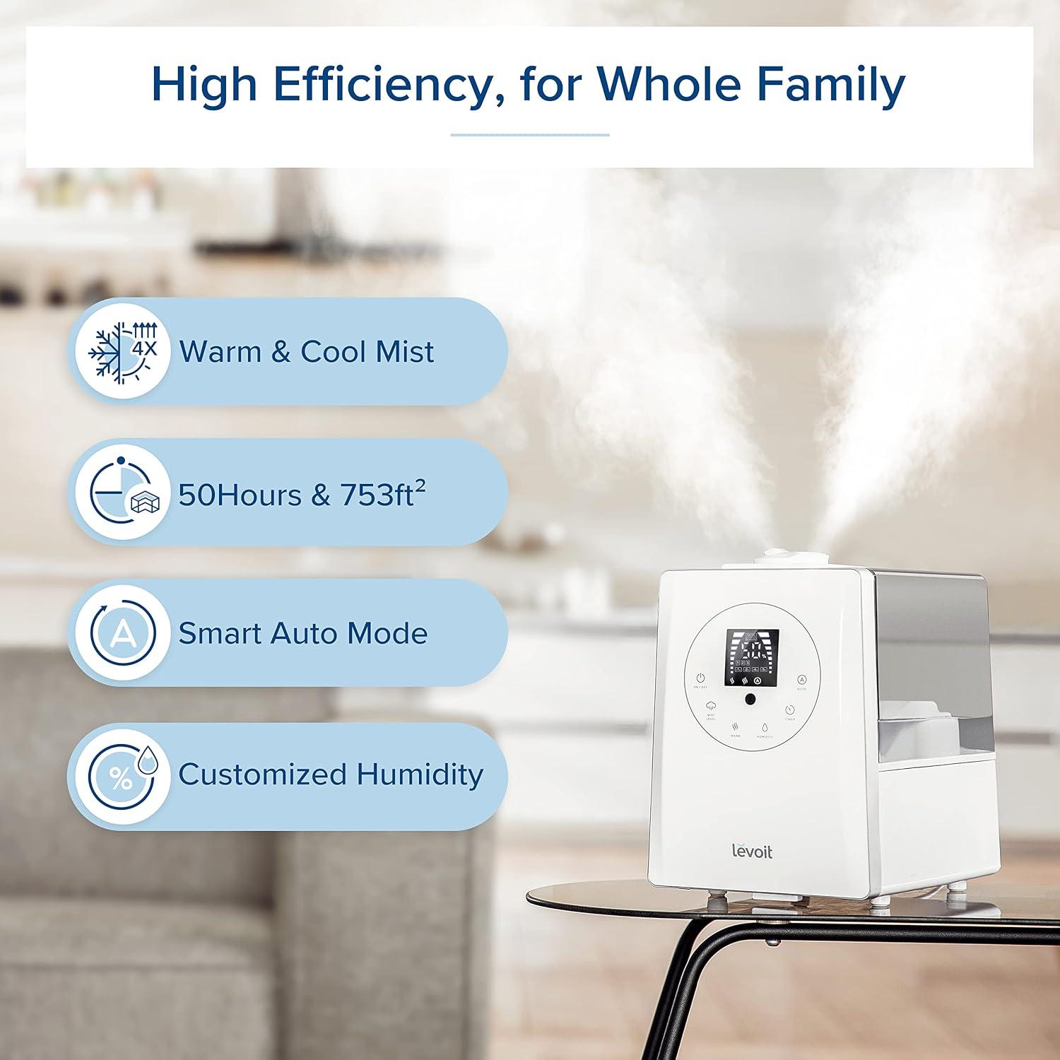 How We Found⁢ Comfort with⁣ LEVOIT's Silent 6L Humidifier for Home