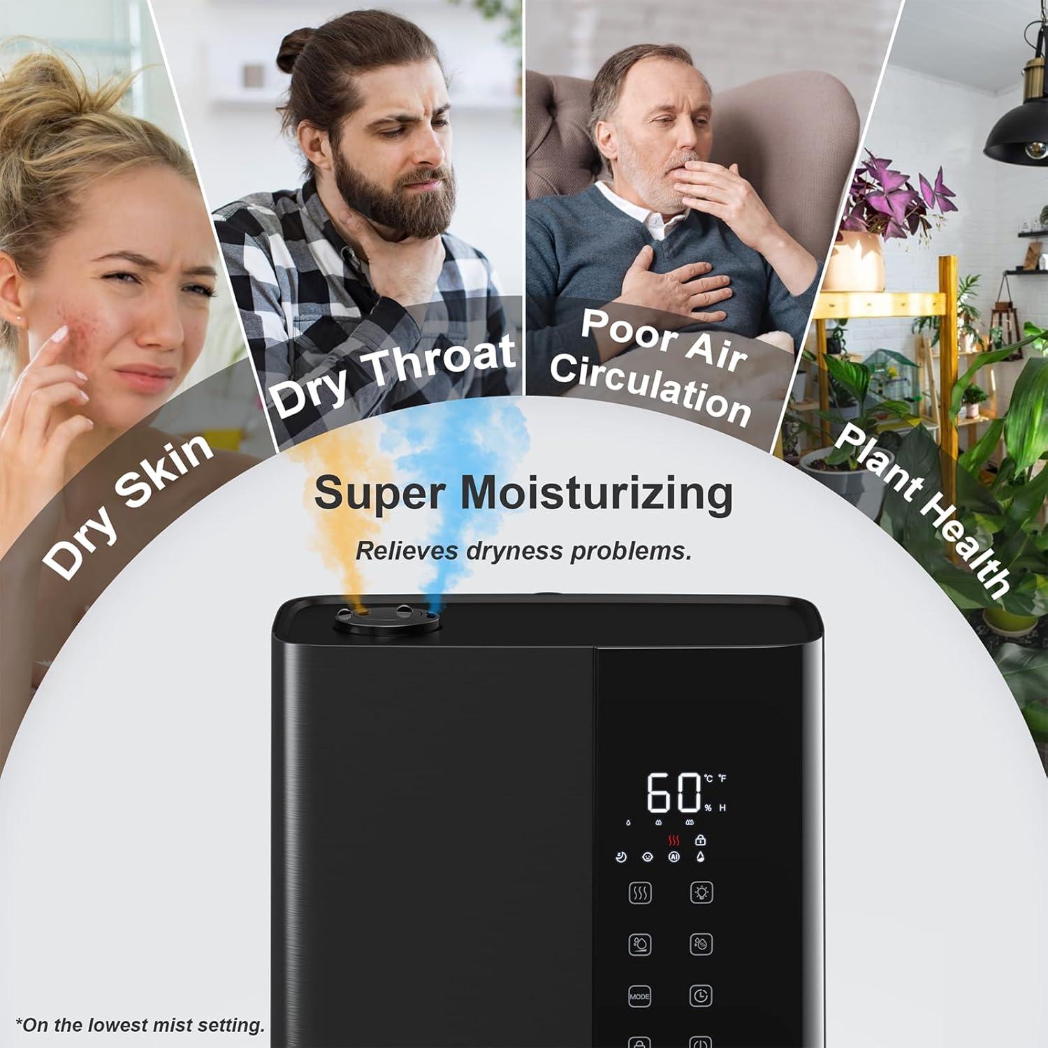 Finding Our Perfect Balance: JRD Warm & Cool Mist Humidifier Review