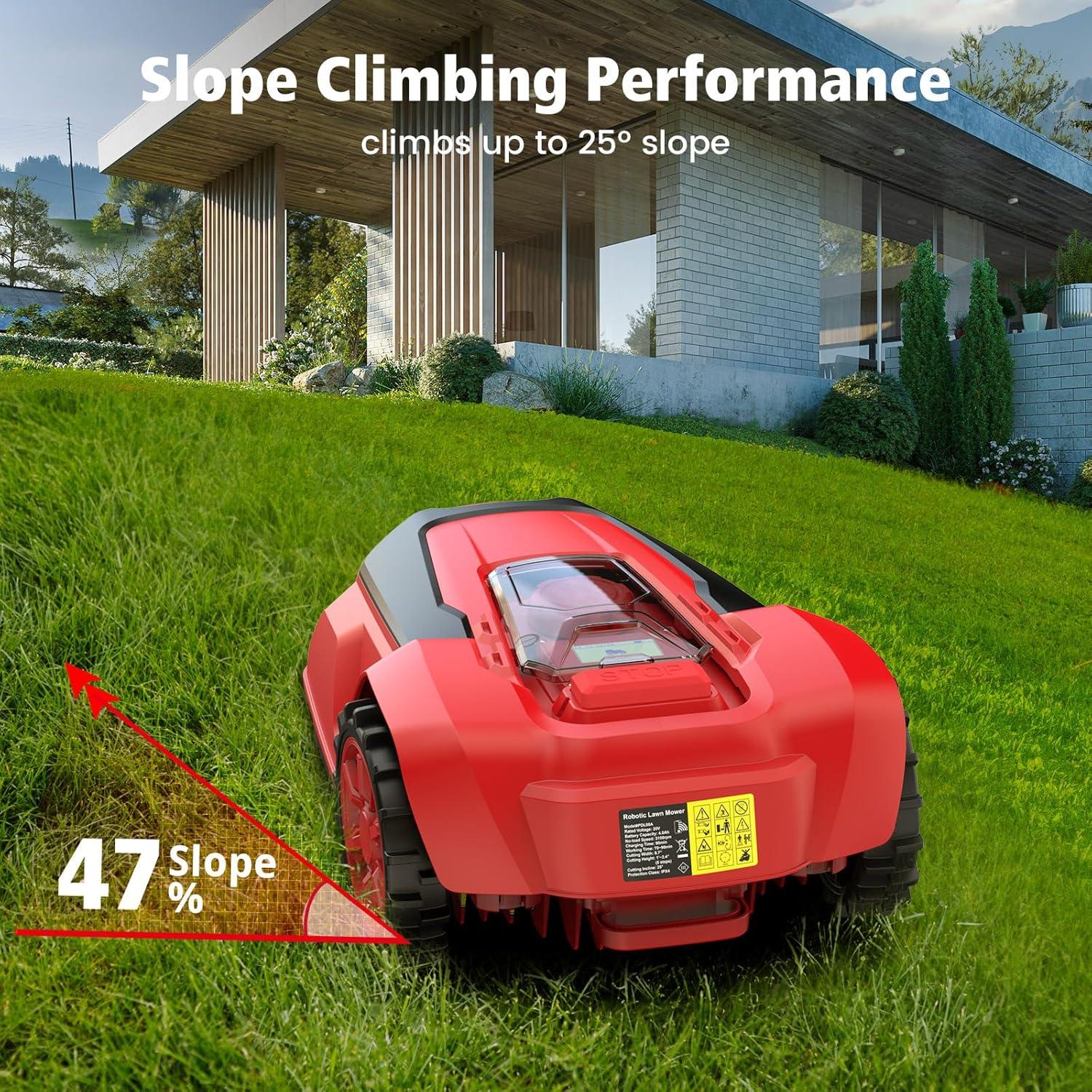 Effortless Lawn Care: Exploring PowerSmart's 20V Robot Mower