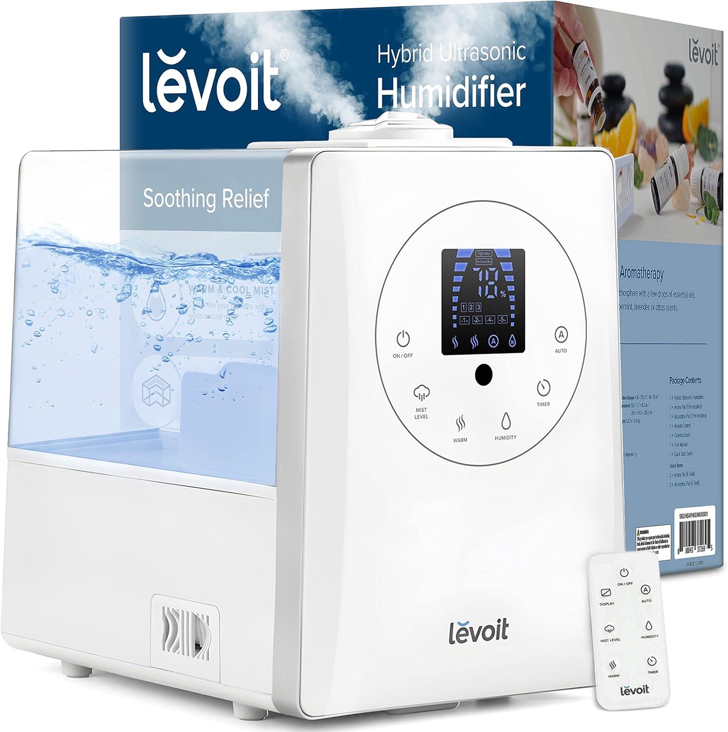 How We Found Comfort with LEVOIT's Silent ‌6L Humidifier for Home