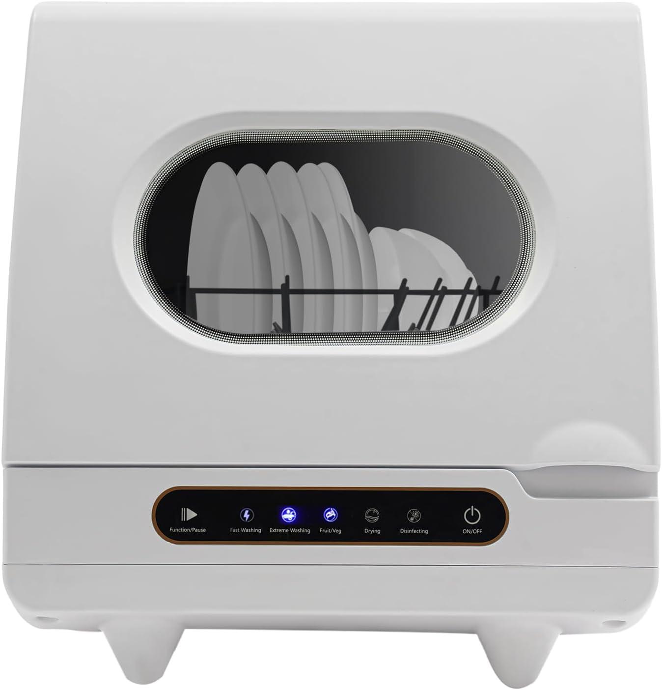 Top Compact and Portable Dishwashers with high-Temp Wash, Drying & Easy Setup