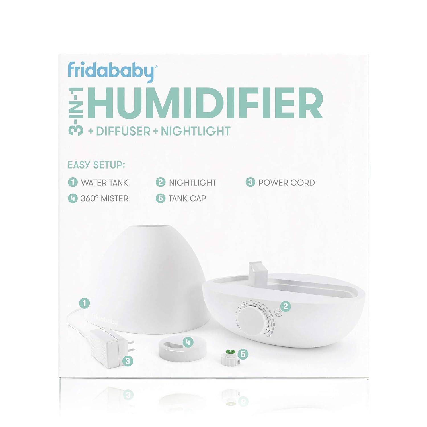 How We loved the Frida Baby Humidifier Kit's 3-in-1 Comfort