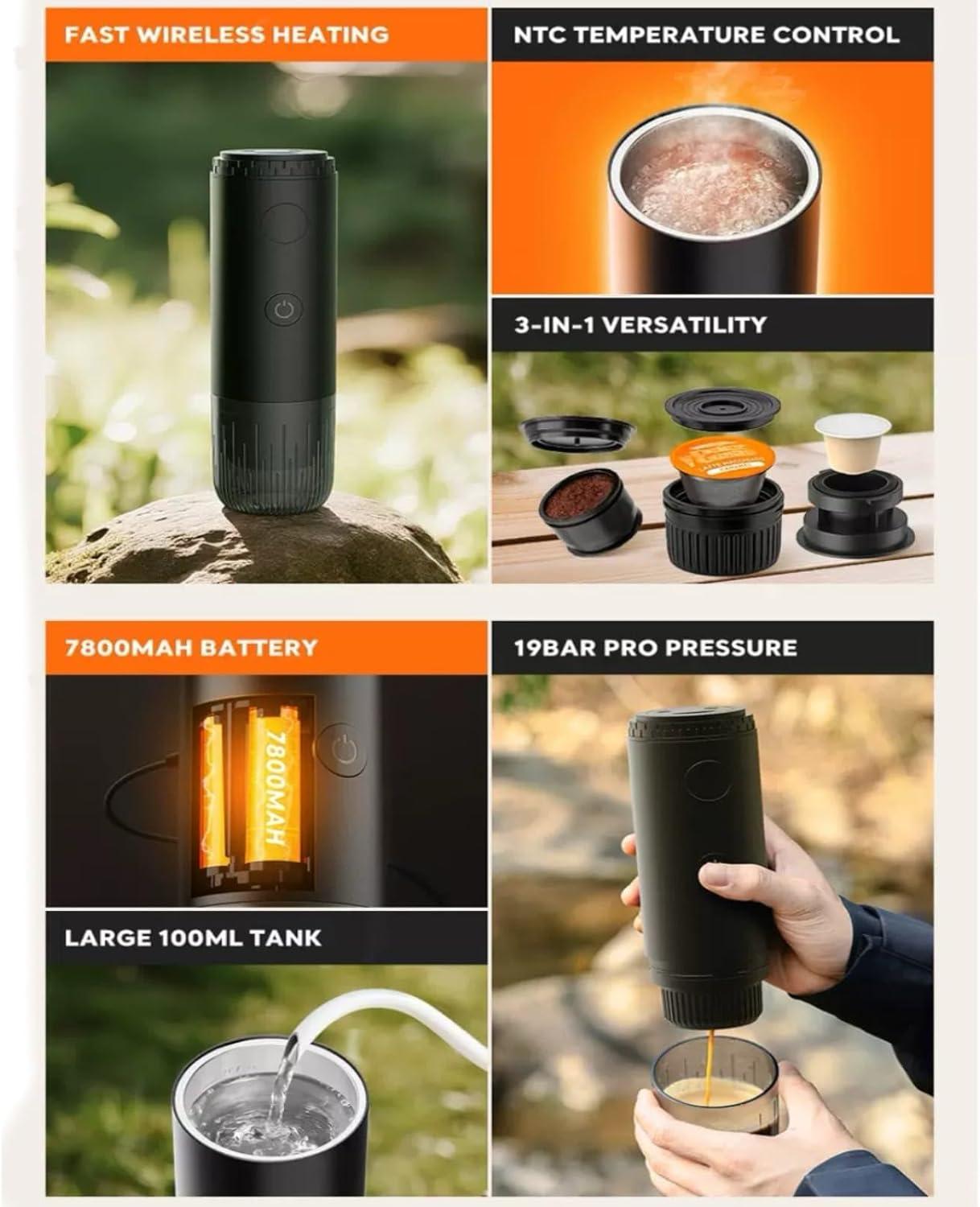 Brew anywhere: Exploring the Portable Espresso Machine's Versatility